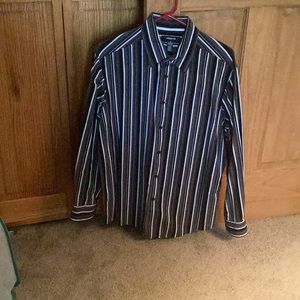 Button down shirt black